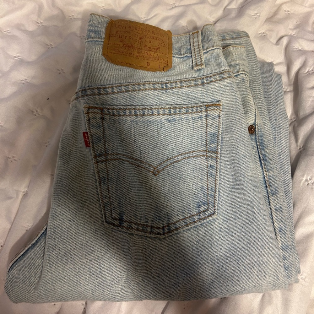 Levi's Sky Blue Denim Pants